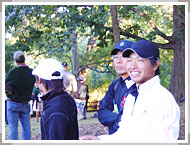 USDGC2006：3ラウンド目を終え、安心と余裕の笑顔