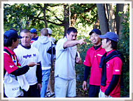 USDGC2006：デイブ・フェルドバーグが「どうだった？」と結果を聞きに来た