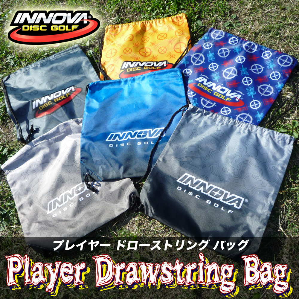 Player Drawstring Bag【プレイヤードローストリング バッグ】